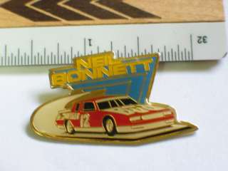   Bonnett # 12 Budweiser Racing car Racing Vintage Lapel Pin Hat Tack