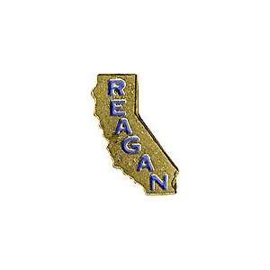 Lapel pin promoting Ronald Reagan for governor of California, 1966.