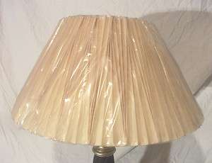 Antique Cream 9 Table Lamp Light Fan SHADE  