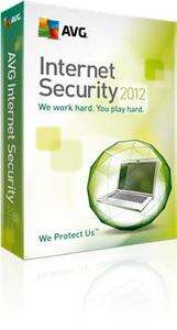 AVG Internet Security NEW OEM 2012 plus Tuneup   1 year license & for 