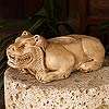 Aztec Jaguar ~Mexican Arts Pottery Vessel~Primitive Cat  