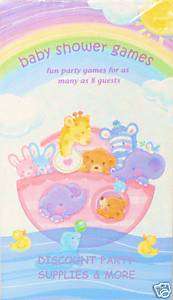 Noahs Ark Baby Shower Game Book  