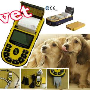 Handheld Veterinary Vet ECG /EKG machine Electrocardiograph w SOFTWARE 