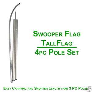 Eleven Open 24hrs 16 Foot Tall Bow Feather Banner Swooper Flag Kit 
