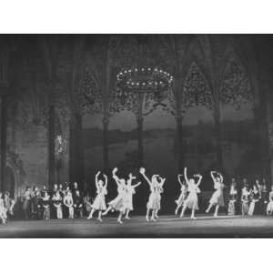 Ballet Dancers Performing Cinderella on Stage at the Bolshoi Theater 