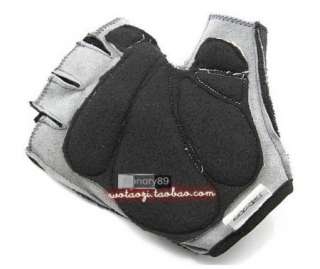 2012 NEW Cycling Bike Bicycle Half Finger Gloves BLACK  