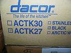new in box dacor microwave black trim kit actk27 list p  $ 