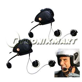 Twins Bluetooth BT Motorcycle Helmet Headset Intercom 2  