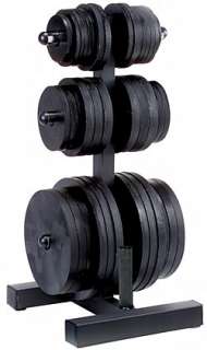 Body Solid Olympic Plate Weight Tree & Bar Holder WT46  