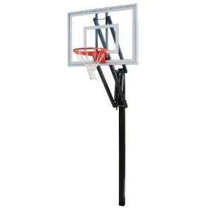   Inground Adjustable Basketball Hoop System Vector Turbo Sports