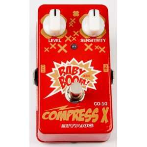   Compress X Co10 Guitar or Bass Compressor Pedal Musical Instruments