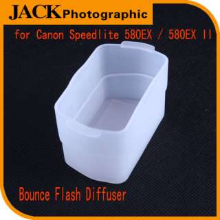 Camera light softbox flasher Bounce Flash Diffuser for Canon 580EX /II 