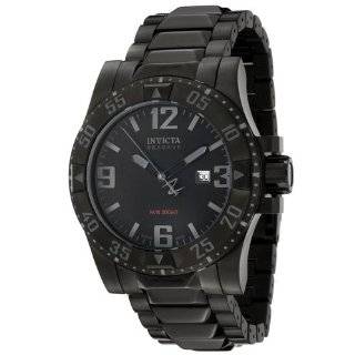 6250 reserve collection black ion plated stainless steel watch invicta 