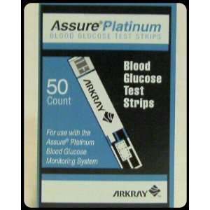  Assure Platinum Blood Glucose Test Strips  Box of 50 