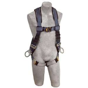   Vest Style Full Body Harness, Extra Large, Blue/Gray