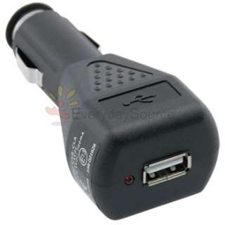 Car Cassette Adapter Converter+Charger For iPod   