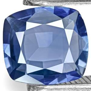 08 Carat Flawless Unheated Intense Blue Sapphire from Ceylon  