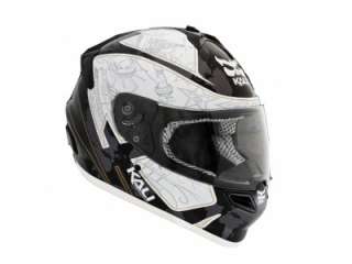 Kali Naza Carbon Liberty White Motorcycle Helmet XXL  
