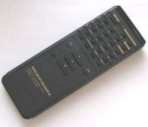 Marantz RC 60SD Dual Tape Cassette Deck Remote Control  