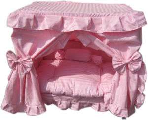 Pink Princess Pet Dog Cat handmade bed house S,M  