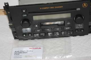 OEM Acura Honda Tuner Radio Bose Dolby CD Changer 01 02  