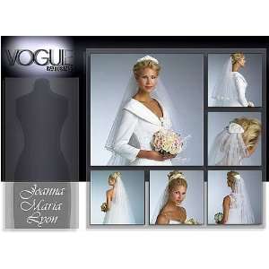  Vogue Patterns V8374 Bridal Veils, One Size Arts, Crafts 