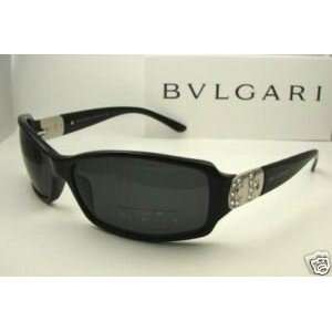  Authentic BVLGARI Black Sunglasses 8002B   501/87 *NEW 