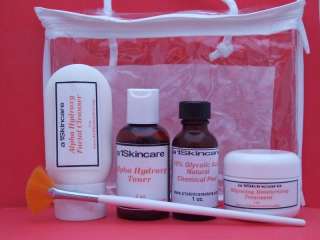 10% Glycolic Acid Chemical Face Skin Peel Kit At Home  