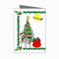   PUPPIES UNIQUE PICTURE GIFT CHRISTMAS XMAS GREETING CARD CARDS  