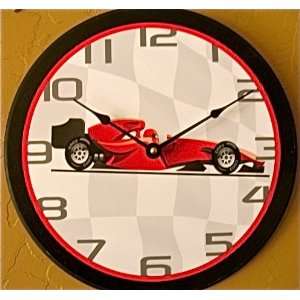  12 Race Car Clock