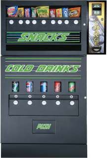 Combination Vending Machine, Soda Snack Candy Combo, Seaga Vendor 