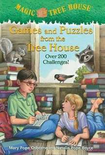 Magic Tree House Games and Puzzles from the Tree House 9780375862168 