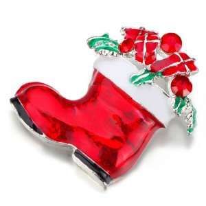  Red Christmas Gifts Stockings Brooches And Pins Pugster 