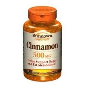  Sundown Cinnamon Caps 500 Mg 100
