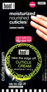 Hoof Cuticle Cream w/ Lemon Scent   Helps Dry Cuticles  