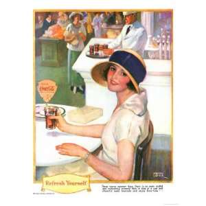 Coca Cola, USA, 1920 Premium Poster Print, 24x32