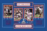 NEW YORK GIANTS   12x18 Banner Photo SUPER BOWL XLVI ELI MANNING 