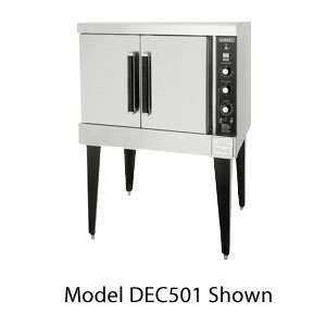   DEC504 Full Size Single Deck Electric Convection Oven with Open Stand