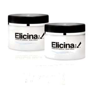  2 Jars Elicina PLUS Crema de Caracol Snail Cream with 