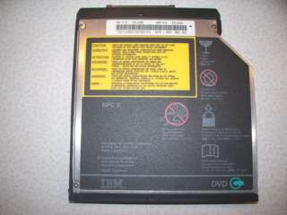 IBM LAPTOP DVD ROM Drive 27L4086 27L4087  