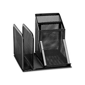  Expressions Mesh Desk Organizers, Durable Steel, Black Qty 