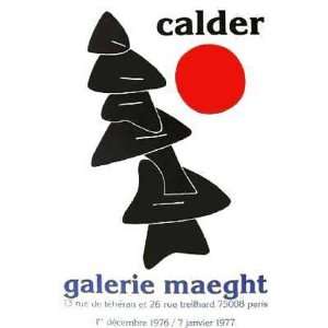    Galerie Maeght, 1976 by Alexander Calder, 20x30