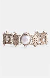 Mars and Valentine White Coin Pearl Bracelet $425.00