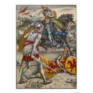   King Arthur Giclee Poster Print by Walter Crane, 36x48