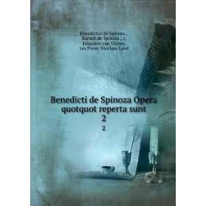 Benedicti de Spinoza Opera quotquot reperta sunt. 2: Baruch de Spinoza 