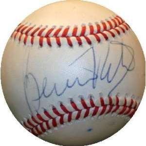Bernadette Peters autographed Baseball