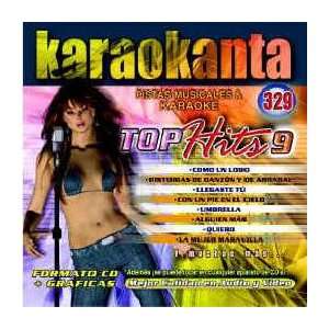  Karaokanta KAR 4329   Top Hits   IX Spanish CDG Various 