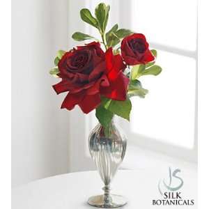   Day   Jane Seymour Silk Botanicals Valentines Day Red Roses In Bud