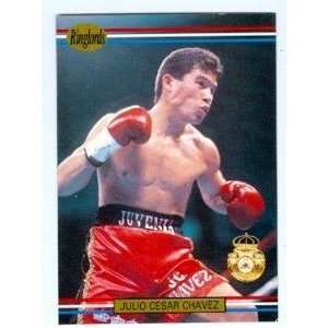  Julio Cesar Chavez Boxing Card 1991 Ringlords #31 Sports 