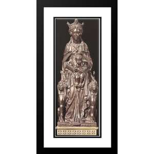  Donatello 20x40 Framed and Double Matted Madonna with the 